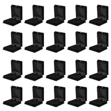 20 x Velvet Necklace Chain Jewelry Display Storage Box Gift Case Holder Organizer---Black