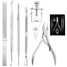 Toenail Clippers Set Staineless Steel Ingrown Tool Kit Toe Nail Thick Ingrown