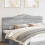 VidaXL vidaXL Headboard Grey Sonoma Engineered wood 1