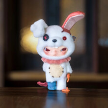 Hirono Horror Series Pieza de Decoración de PVC con Diseño de Conejo para Exhibiciones de Hogar Oficina