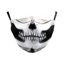 (Style 10,Child)Halloween Theme Funny Digital Print Cotton Face Mask Fashion Creative Dustproof Use Everyday