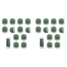 24Pcs Floral Foam Holder Floral Foam Round with Floral Wire Floral Foam Blocks for Table Wine Bottle Hat Décor