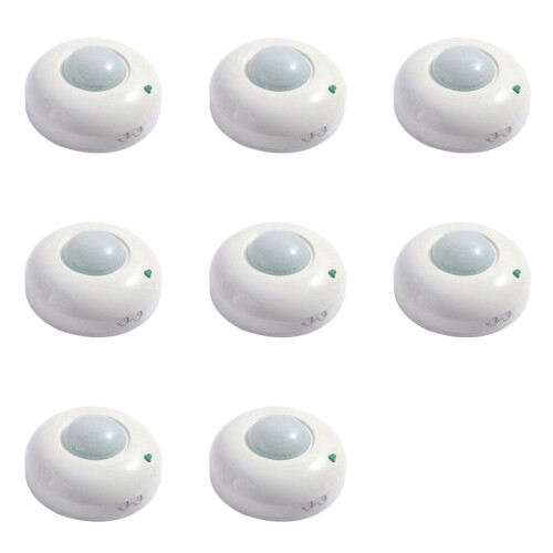 8X 360 Adjustable Ceiling Motion Sensor Detector, Occupancy Light  for  Saving and Security