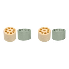 Supporto per Stelo Ikebana un Spirale da 4 Pezzi, Griglia Floreale Riutilizzabile per Vaso, Supporto per Composizione Floreale Twister per Bouquet DIY