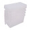 6x Kitchen Storage Box W/ Lid Slide Handle Fridge Cupboard Organiser Basket Case 1