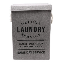 LARGE LAUNDRY BASKETS WASHING CLOTHES STORAGE FOLDING BASKET BIN HAMPER WITH LID
