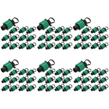 72x Endkappenstopfen für TropfbewässerungsschläUche 1/2 Zoll Universal-Endkappenanschluss für 16-Mm-Sprinkleranlagen mit TropfbandschläUchen