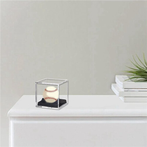 3X Baseball Display Case UV Protected Acrylic Baseball Display Cases Display Cases for Any Baseball 2