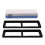 Double Sided Whetstone Knife 1000/6000 Sharpener Water Wet Stone Sharpening Kitchen Tool white & 3