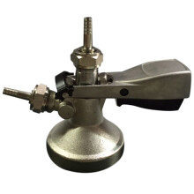 G Type Homebrew Beer Tap Keg Coupler Handle Draft Beer Dispenser for Home Wine Brew Beer Faucet System Tool