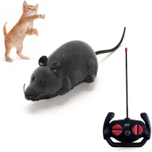 Brinquedo de Controle Remoto para Gatos, Ratos e Camundongos, Brinquedo Realista de Controle Remoto Falso para Gatos, Cães e Animais de Estimação,