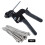 Self-Locking Cable Ties Plier with 150pcs Tie Fastening Strap Cutting Tool Automatic Cable Zip Tensioning Tool 1