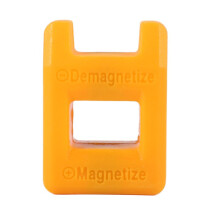 Screwdriver Magnetizer Degaussing Demagnetizer Magnetic Practical Pick Tool Color:Yellow