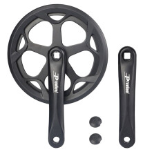PROWHEEL Bike Crank Set 170mm Universal Square Crankset Set Crank Aluminium Alloy Arm 48T