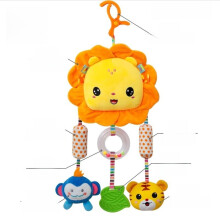 (Style2)Baby Plush Rattle Toy With Hanging Clip For Car Seat And Comfort Nursery
