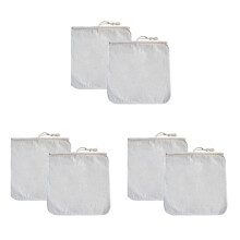 6-Pakowa Ekologiczna Torba na Filtry do Parzenia Zimnej Kawy Wielokrotnego UżYtku, 12-Calowe