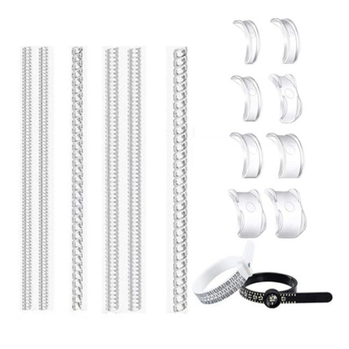 16pcs/Set  for Ring Size Measuring Tool Plug-in Ring Guards Tightener Ring Size Adjuster