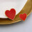 Charm 2 5cm Metal Heart Pin Suitable For Sensitive-Silver 50 9
