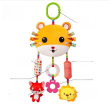 (Style13)Baby Plush Rattle Toy With Hanging Clip For Car Seat And Nursery Comfort