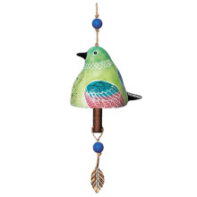 Sino de Canto de PáSsaro DecoraçãO de Jardim, CarrilhãO de Vento RúStico Pendurado, Pingente de Tubo de Metal Sino de Porta Pingente D