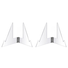 2X Belt Display Stand for Heavy Duty Wrestling & Football Trophies Acrylic Award Holder Base, No Assembly Required