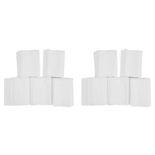 1000 Stücke / Umweltfreundliche Natürliche Maisfaser Falten Teebeutel Biologisch Abbaubarer Tee Filter Kräutertee Filterbeutel 7X10 cm