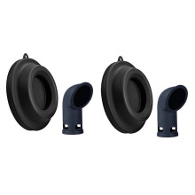2X Supporto per Coperchio, Supporto per Coperchio Nel Silicone, 1 x Deviatore per Rilascio Vapore, per Pentola Un Pressione / Friggitrice Foodi