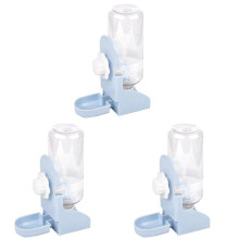 3X 500 ML Pet Pappagalli Uccelli Bevitore Piccione Coniglio Mangiatoia Acqua Ciotola Gatto Cane Gabbia Appeso Dispenser di Acqua Dispositivo