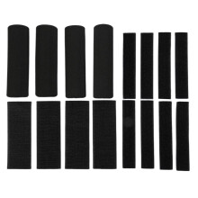 4 Stuks Handgrepen NBR Rubberen Schuimrubberen Gripwikkeling Zachte Bufferbuisafdekking Handvathoezen voor Fitnessfietssturen