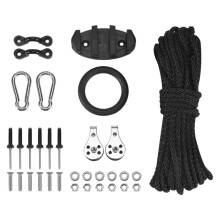 Anchor Trolley Kit Inflatable Sturdy Kayak Canoe Anchor Car Kit System with Accessorys