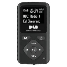 hard DAB/DAB Digital Radio Bluetooth 4.0 Personal Pocket FM Mini Portable Radio Earphone MP3 -USB for Home