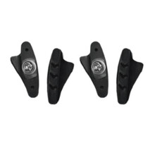2 Pairs Road Bike C-Brake Caliper Pads Bicycle Brake Shoes Rubber Blocks Light-Weight Replaceable for