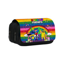 (StyleT) Friends Themed Rainbow Multicompartment Stationery Organizer For Girls And Boys