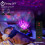 UK  Star Projector Music Night Light Starry Ocean Wave Lamp Remote Control 9