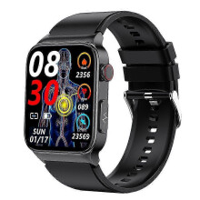 Smartwatch EKG Blodtryk Puls Fitness Kropstemperatur Tracker