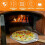 2X Pá de Pizza de 12 Polegadas com Cabo de Madeira Pá de Pizza Perfurada Antiaderente Pá de Casca de Pizza Ferramenta de Cozimento 5