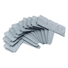 Garden Landscape Edging Borders No Dig,20 PCS 16 FT Lawn Edging for Landscaping,Plastic Fencing Lawn Border