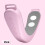 (Pink)Microcurrent Beauty Device For Face Jawline With Vshaped Design Vibrating Mode 6
