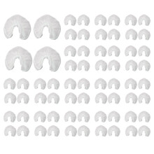 150x U Shaped Disposable Non-Woven Headrest Pillow Paper Beauty Spa Salon Bed Cover Massage Face Cradle Rest Covers