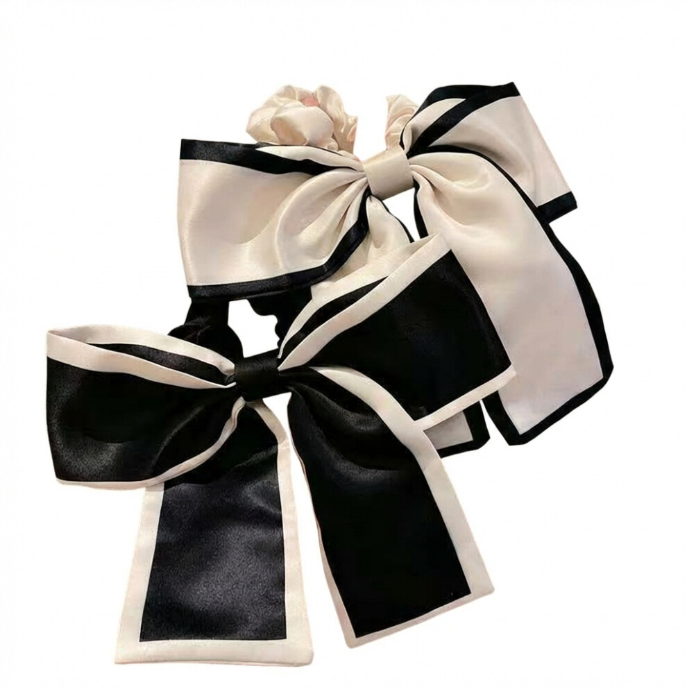 Hue-Grain Elegant Cool Touch Hair Bows (2Pcs)