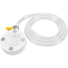 Magnetic Window AC Drain Kit Magnetic Drain Adapter with Transparent 6FT PVC Hose and Stainless Steel Clamp