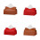 (Style D)Luxury Leather Tissue Holder With Multiuse Waterproof Protection Home Use Car 2
