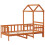 VidaXL vidaXL Day Bed Set 2 pcs Wax Brown Solid Pine Wood 5