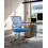 Beliani Office Chair SOLID Blue 2