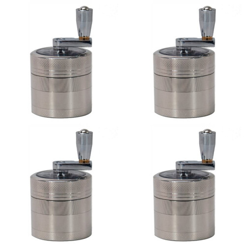 4X Nut and Hard Spice Grinder for Nutmeg Ginger Salt and Peppercorn Hand Tools, Crushers Kitchen Tools