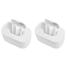 2X USB Wipe Warmer Digital Display Large Capacity Wet Wipes Warmer Dispenser Constant Temperature Wipe Warmer