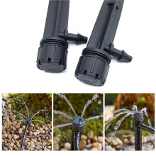 100 Pièces Réglable 8 Trous Goutteurs à Pointes Jardinage Arroseur Irrigation Émetteurs Jalonnés Dispositif D'Arrosage de Serre de Jardin