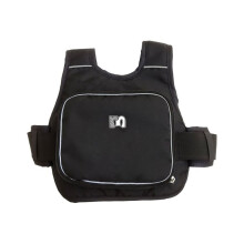 Correa de Seguridad Ajustable para Motocicleta para Niños, Cinturón de Seguridad Universal para Niños, Color Negro
