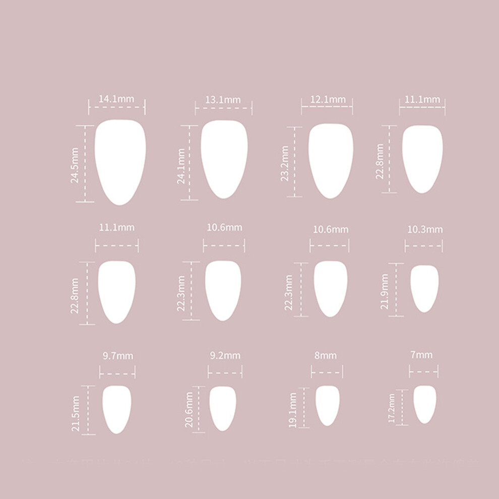 Reach-Tools Red Odorless Press-On Nails For Stage Wear