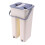 Flat Squeeze Mop and Bucket Hand Free Wringing Floor Cleaning Microfiber Mops 4